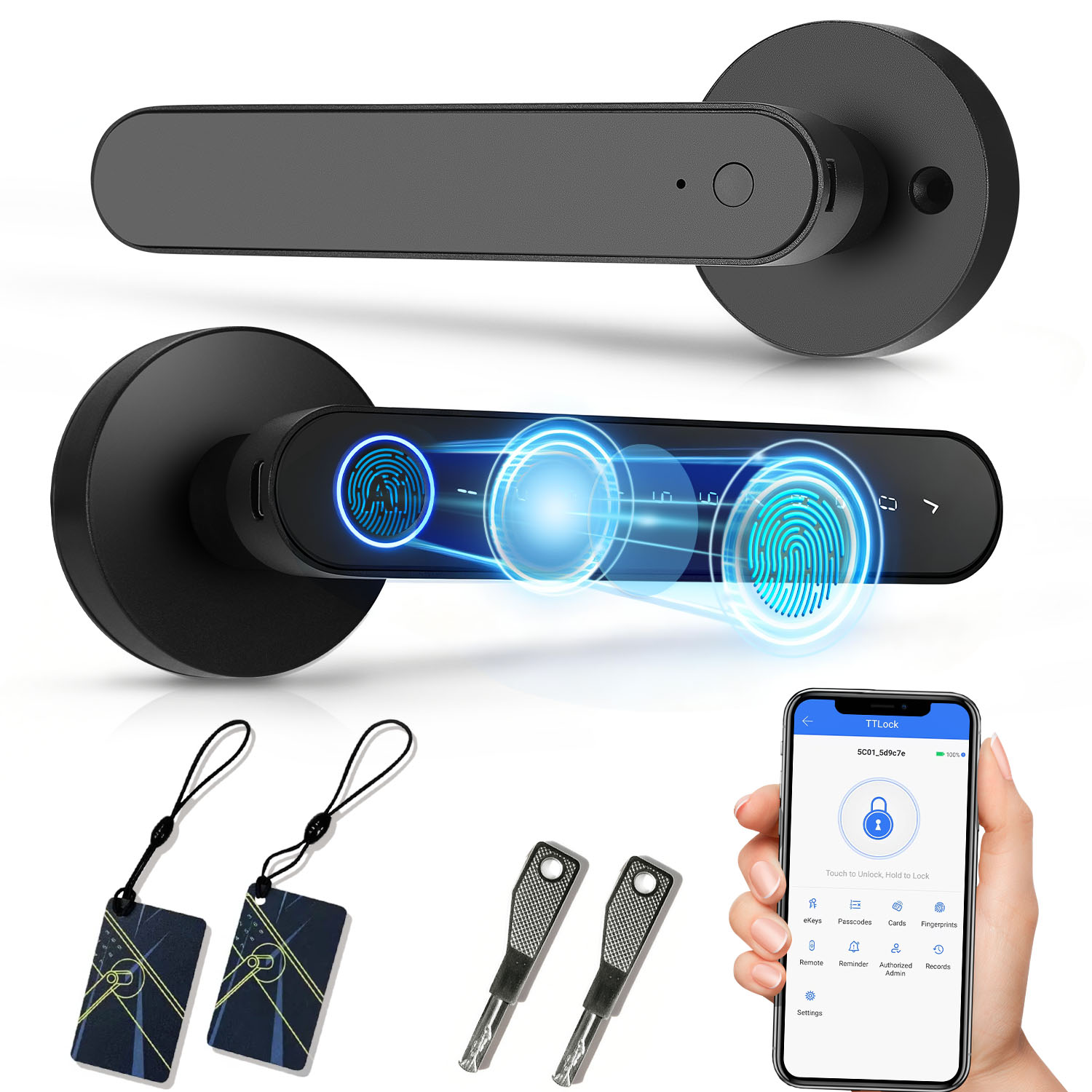 Home Security Keypad - Serratura Intelligente con Impronta Digitale TTlock