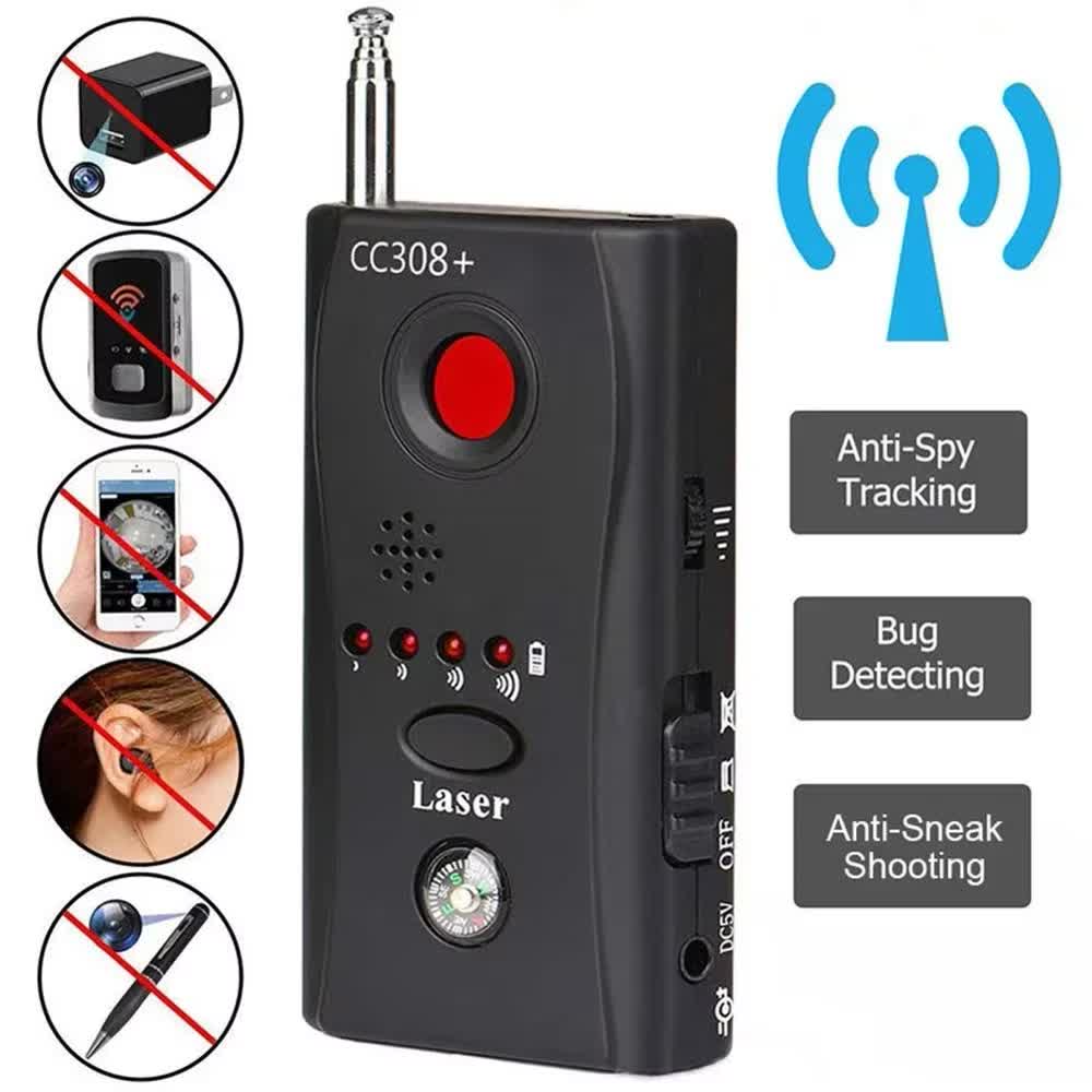 Home Security Hidden Cameras - CC308 Rilevatore di telecamere nascoste portatile