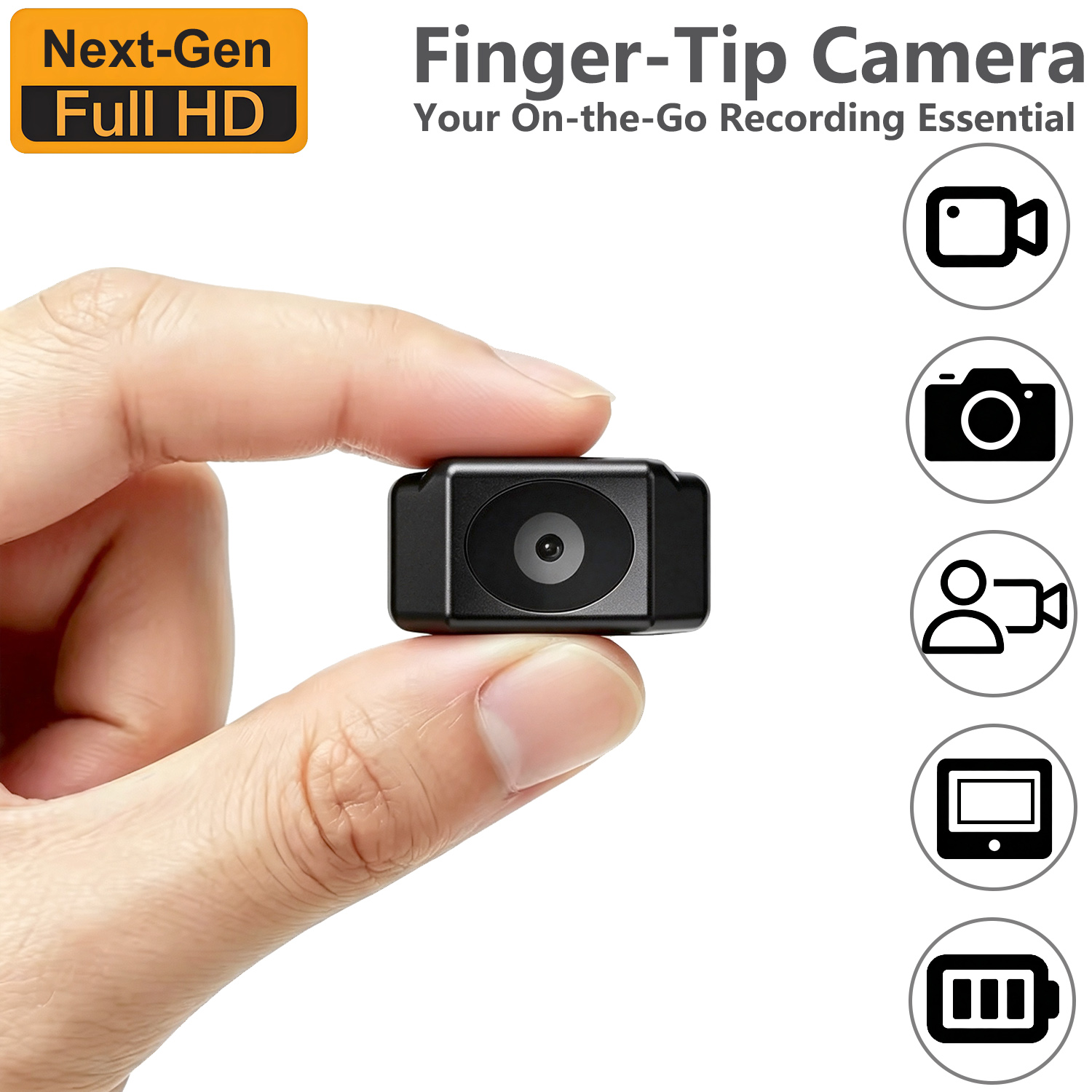 Home Security Hidden Cameras - Telecamera portatile di nuova generazione con