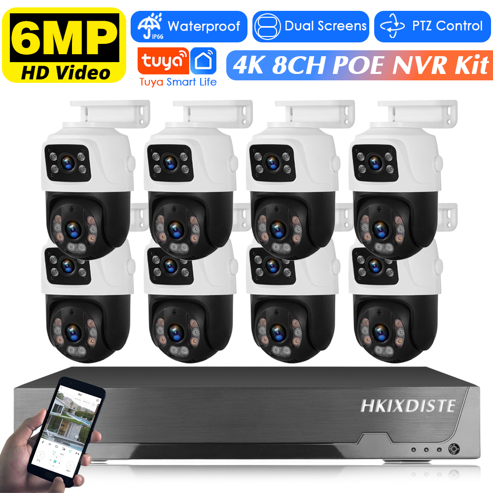 Nvr Kit 8 Channel - H.265 Sistema di videosorveglianza intelligente 8CH