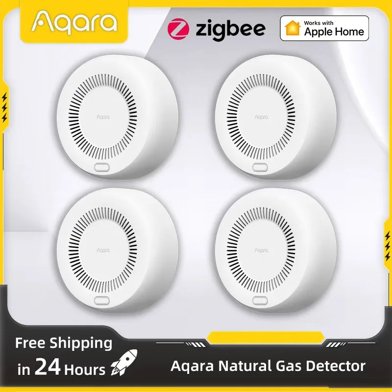 Home Security Xiaomi - Aqara Rilevatore di gas naturale Allarme