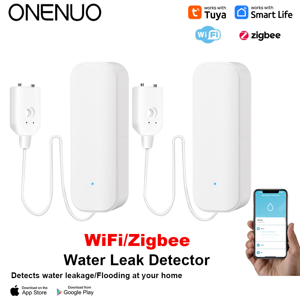 Home Security And Monitoring - WiFi/Zigbee Sensore Acqua Tuya Allarme Perdite