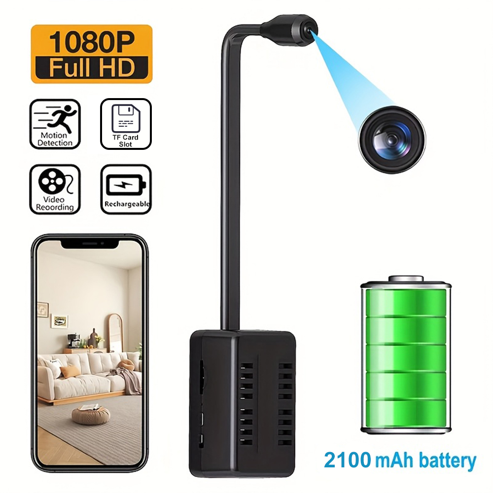 Hidden Camera Clock - Telecamera WiFi Wireless con Rilevamento di