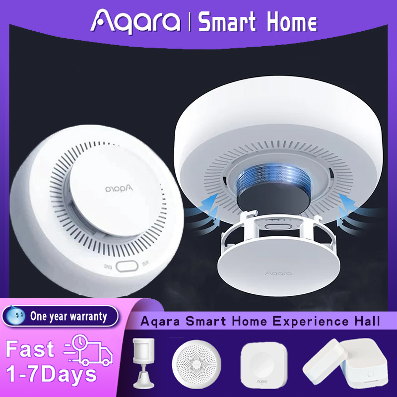 Home Security Xiaomi - Aqara Sensore rilevatore di fumo intelligente