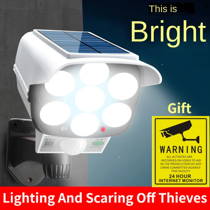 Home Security Adt - Luce solare esterna Sensore di movimento
