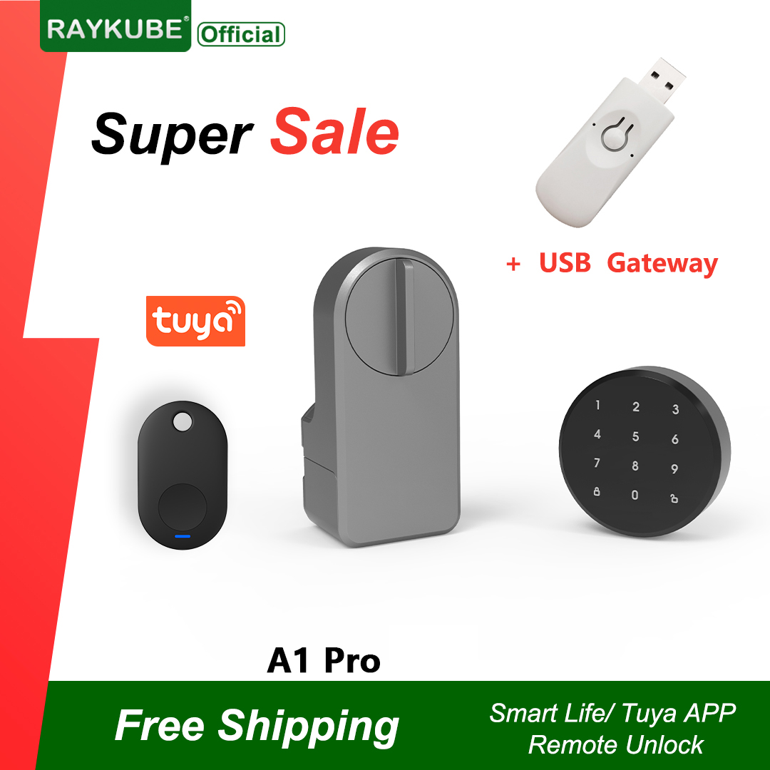 Home Security Keypad - RAYKUBE A1 Pro Tuya BEL Set