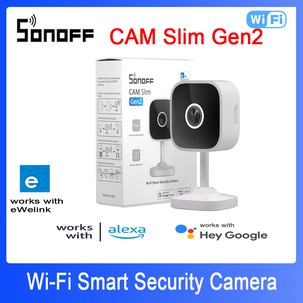 Home Security Adt - SONOFF CAM Slim Gen2 WiFi Telecamera