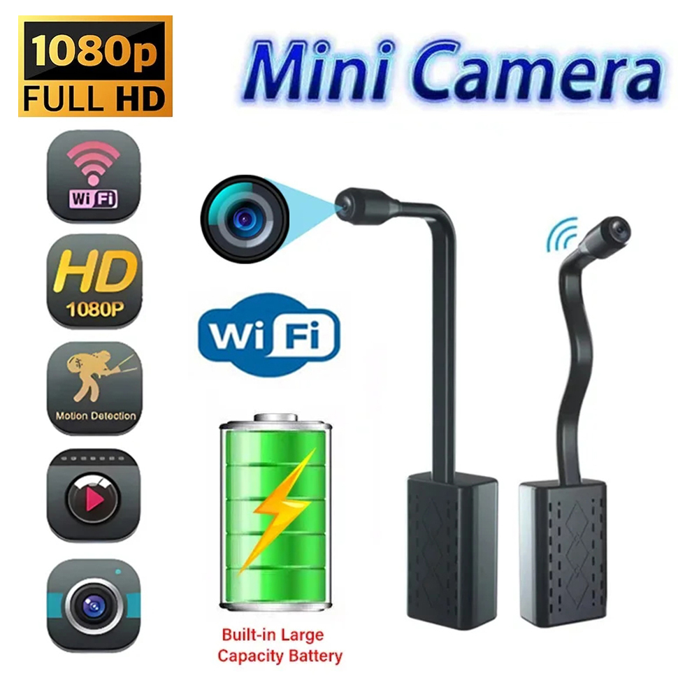 Hidden Camera Clock - Mini telecamera HD 1080P Rilevazione movimento
