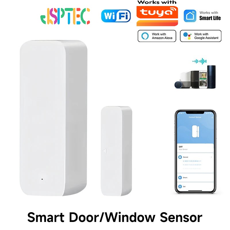 Home Security Deals - Tuya WiFi Smart Door Sensor Rilevatori