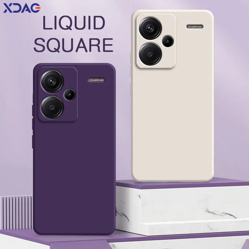 Xiaomi Home Security 360 - Custodia per telefono quadrata in silicone
