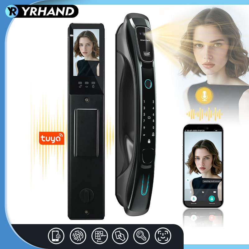 Home Security Keypad - Serratura Intelligente con Riconoscimento Facciale 3D,