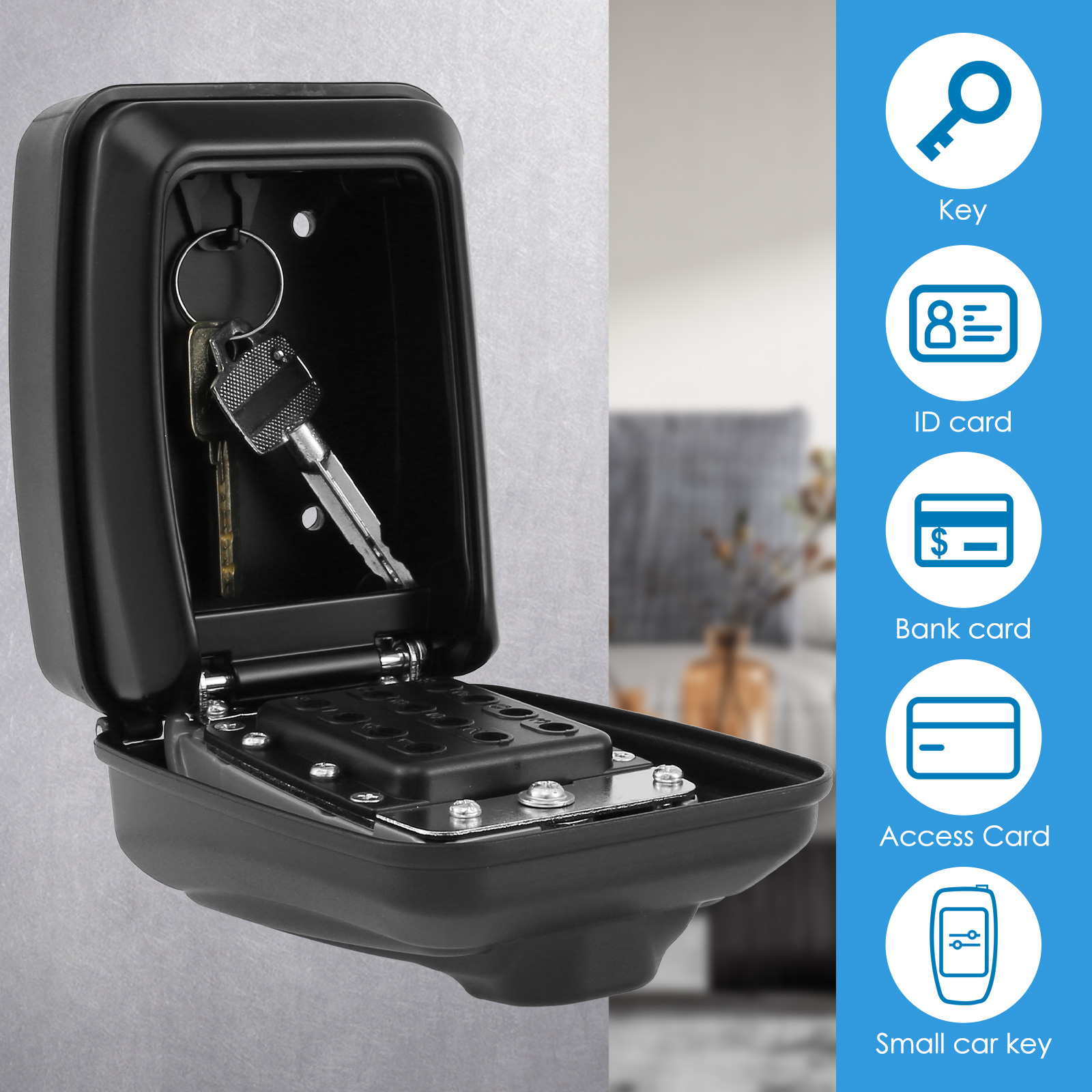 Cassetta di sicurezza per chia - Home Security Ideas recensione e prezzo