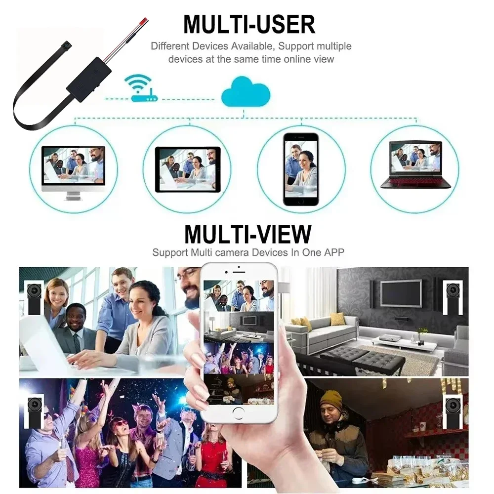 Nuova Mini Telecamera WiFi 4K  - Home Security Hidden Cameras recensione e prezzo