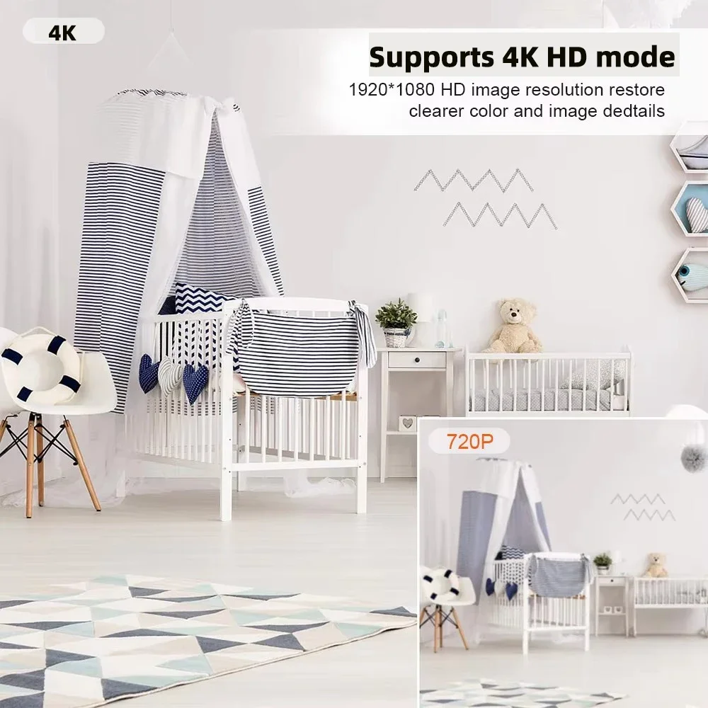 Nuova Mini Telecamera WiFi 4K  - Home Security Hidden Cameras recensione e prezzo