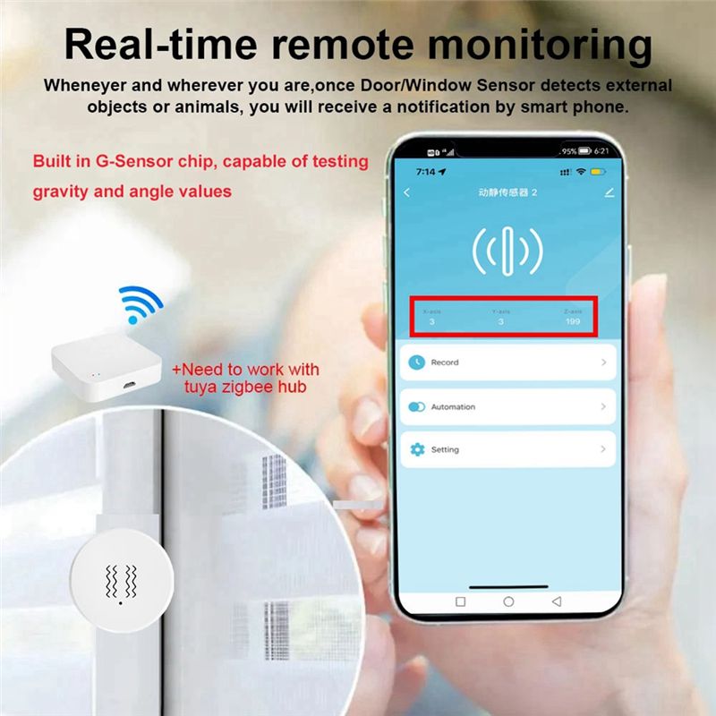 [NUOVO A09R!] Sensore di Vibra - Home Security And Monitoring recensione e prezzo