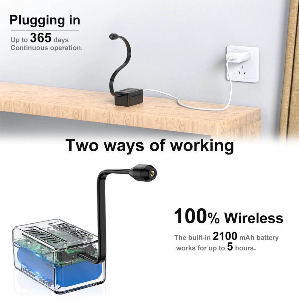 Telecamera WiFi Wireless con R - Hidden Camera Clock recensione e prezzo