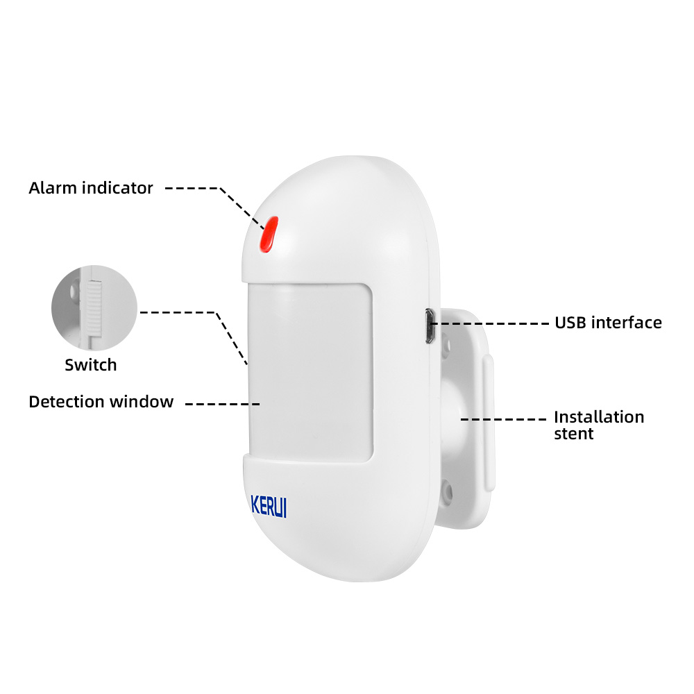 KERUI Allarme rilevatore a inf - Home Security Deals recensione e prezzo