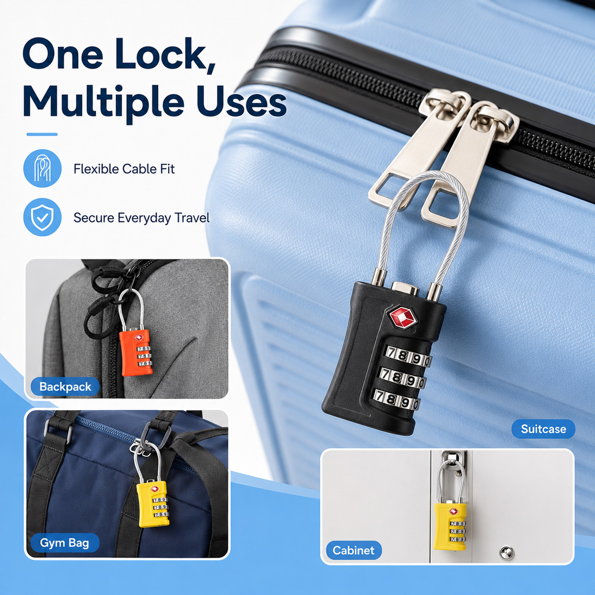 Lucchetto TSA Approvato con Co - Home Security Adt recensione e prezzo