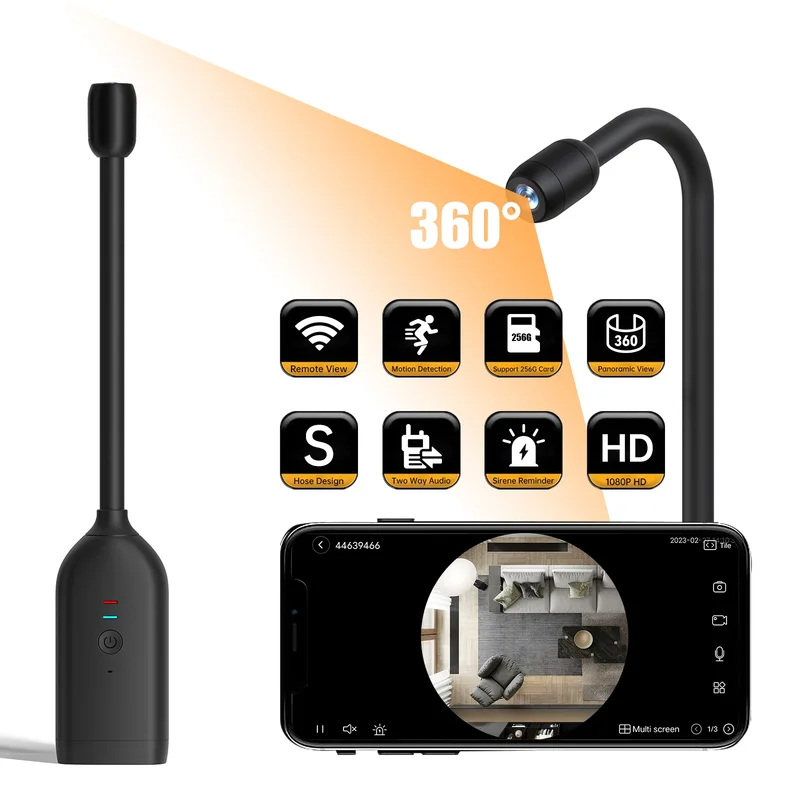 QJ700 Mini telecamera WiFi HD  - Hidden Camera Clock recensione e prezzo