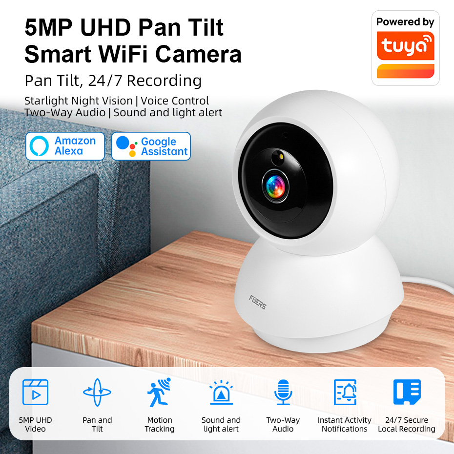 Telecamera WiFi Fuers 5MP per  - Home Security Xiaomi recensione e prezzo