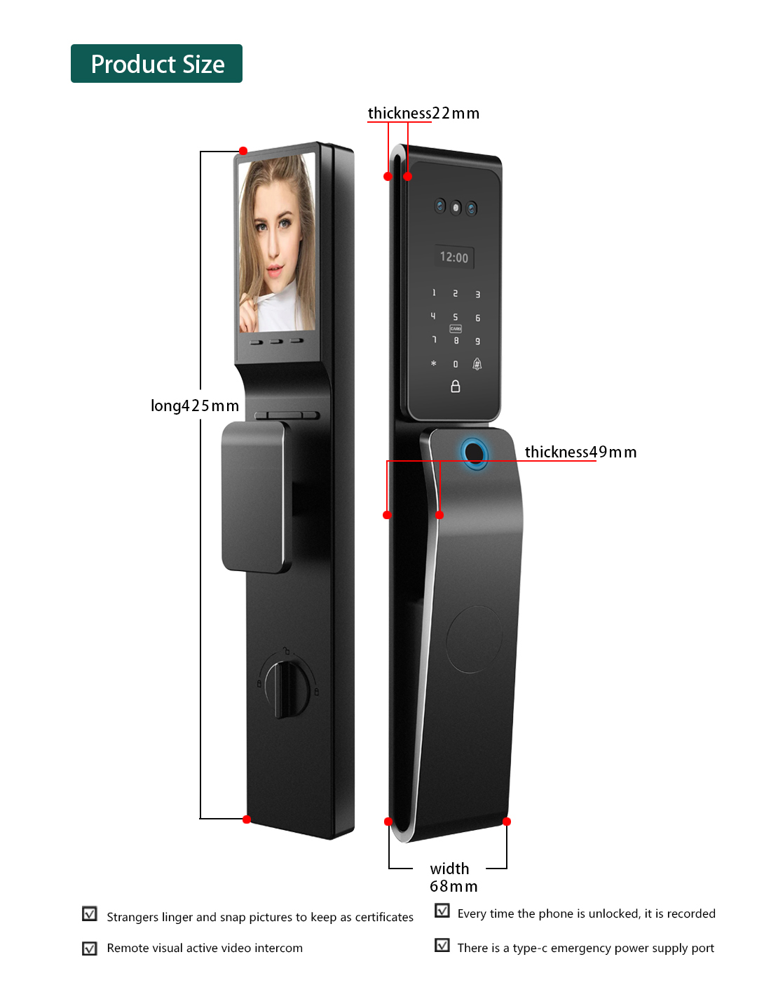 Serratura Digitale Intelligent - Home Security Keypad recensione e prezzo