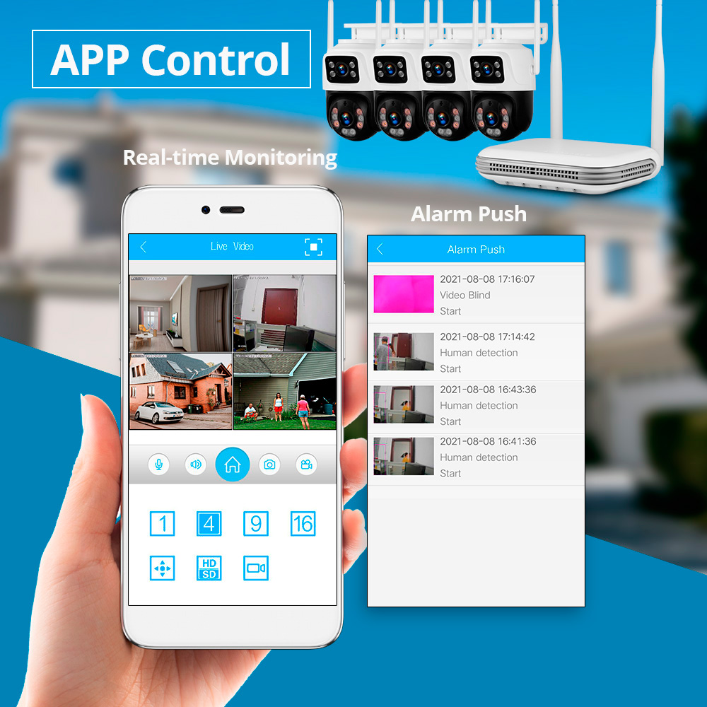 KERUI Impermeabile 6MP HD Wire - Home Security And Camera Systems recensione e prezzo