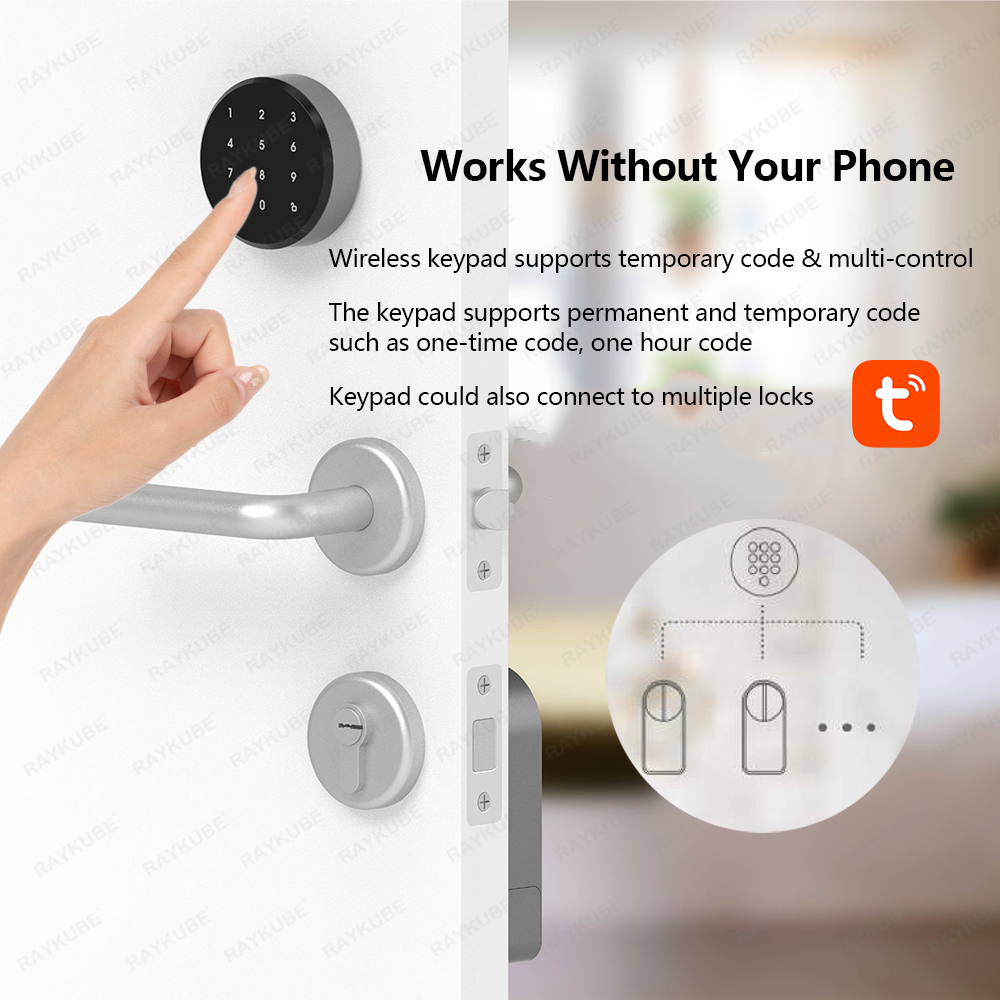 RAYKUBE A1 Pro Tuya BEL Set se - Home Security Keypad recensione e prezzo