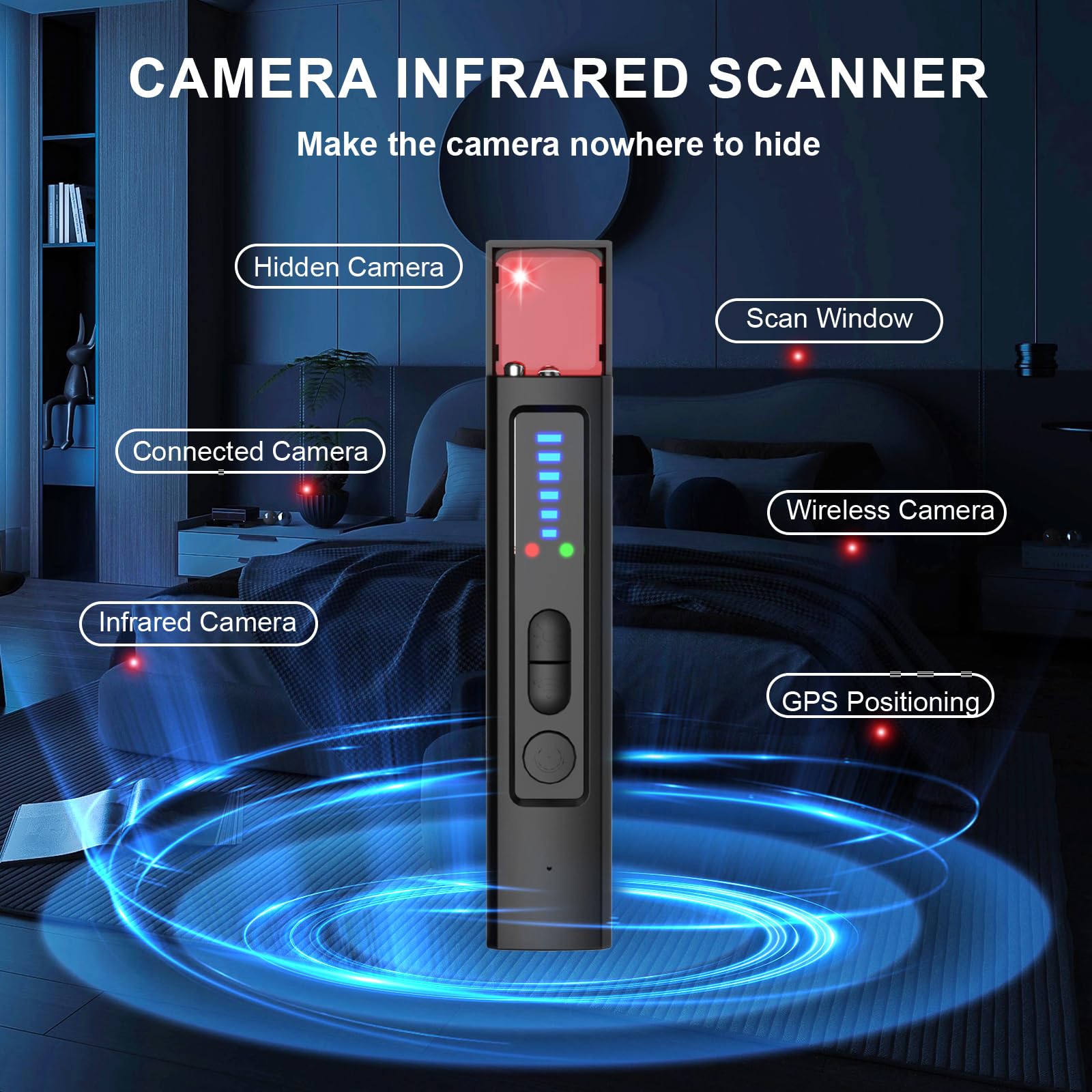 Rilevatore di Telecamere Nasco - Home Security Hidden Cameras recensione e prezzo