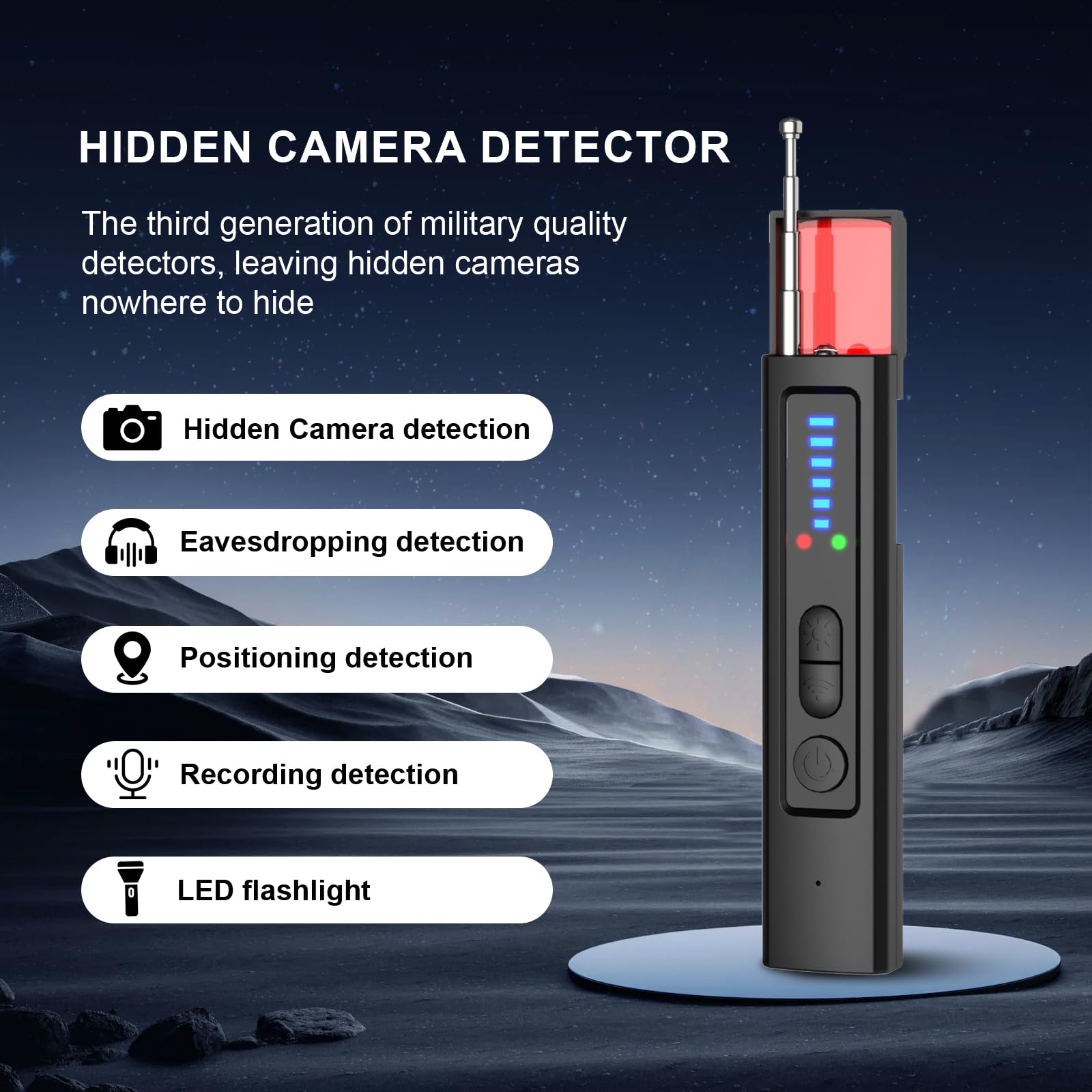 Rilevatore di Telecamere Nasco - Home Security Hidden Cameras recensione e prezzo