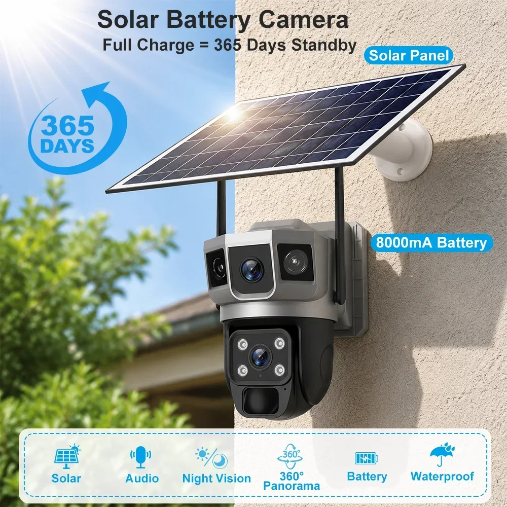 V380 4K 3 Schermi Telecamera 4 - Home Security Adt recensione e prezzo