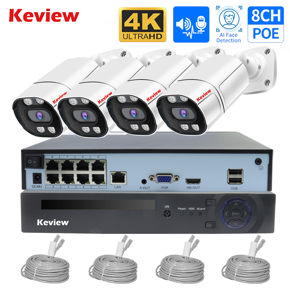 4K 8MP 4MP 8CH POE IP telecame - Nvr Kit 8 Channel recensione e prezzo
