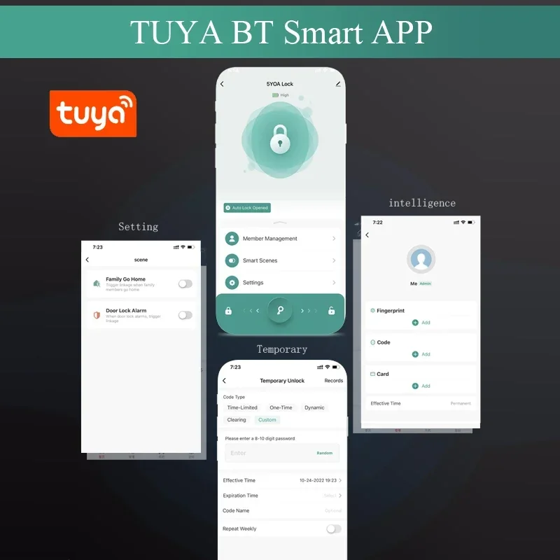 5YOA Tuya serratura per impron - Home Security Keypad recensione e prezzo