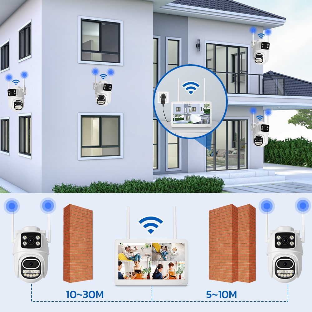 Sistema CCTV Wireless Kit tele - Nvr Kit 8 Channel recensione e prezzo