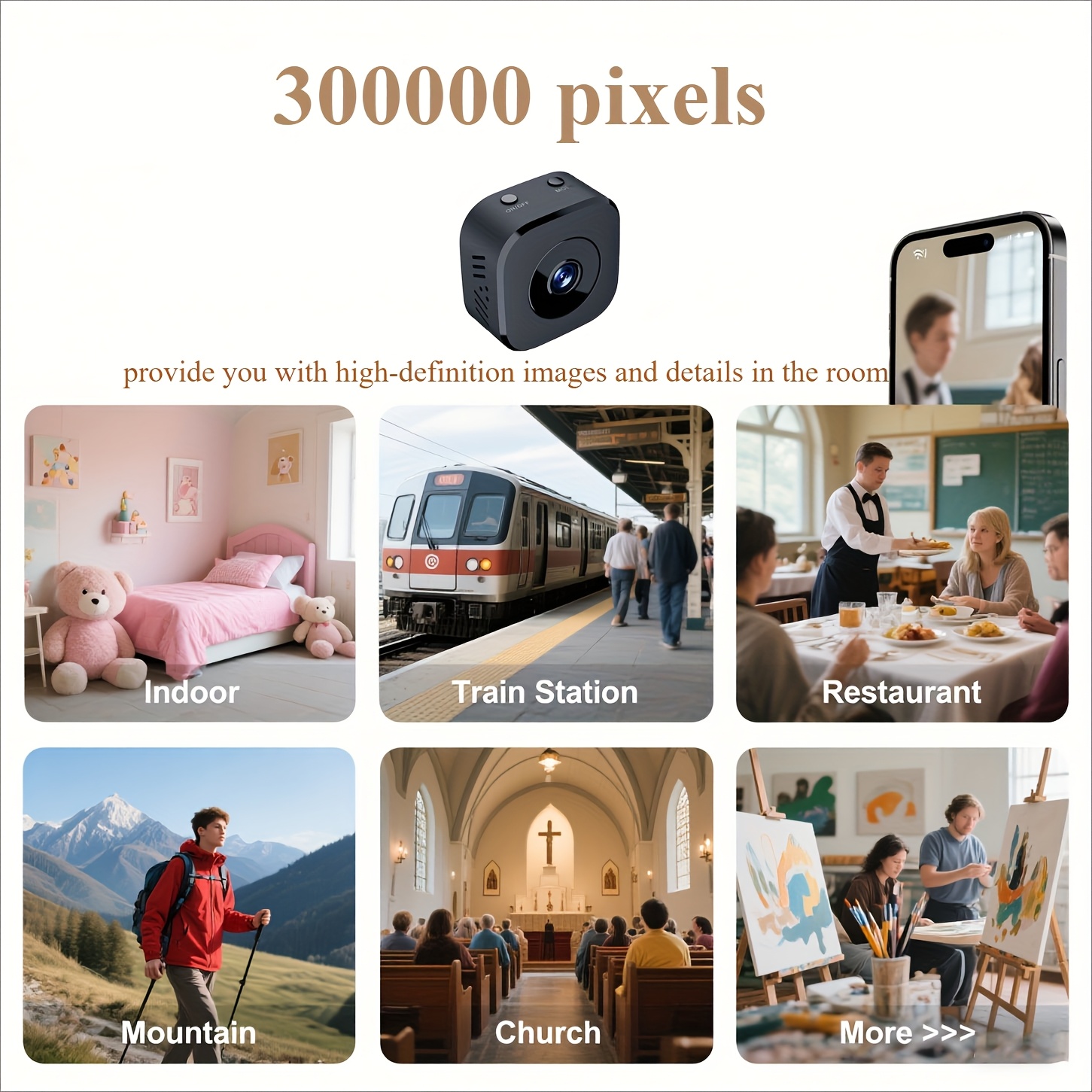 1080P HD Mini WiFi Telecamera  - Home Security And Monitoring recensione e prezzo