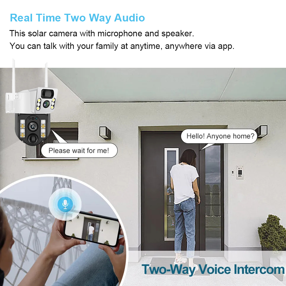 WiFi/4G telecamera solare IP C - Home Security Adt recensione e prezzo