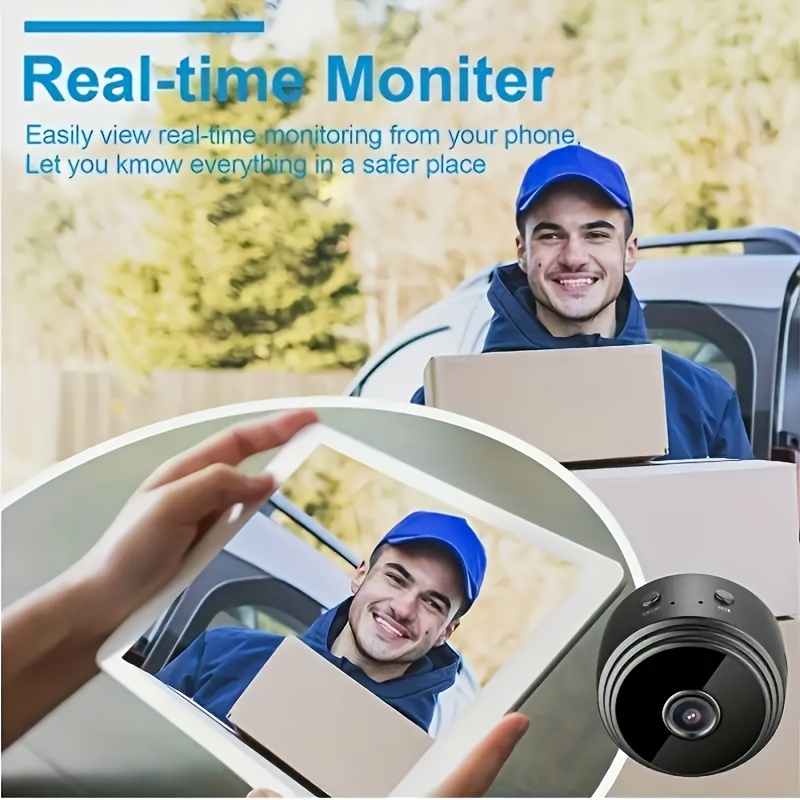Mini telecamera di sicurezza W - Home Security Hidden Cameras recensione e prezzo