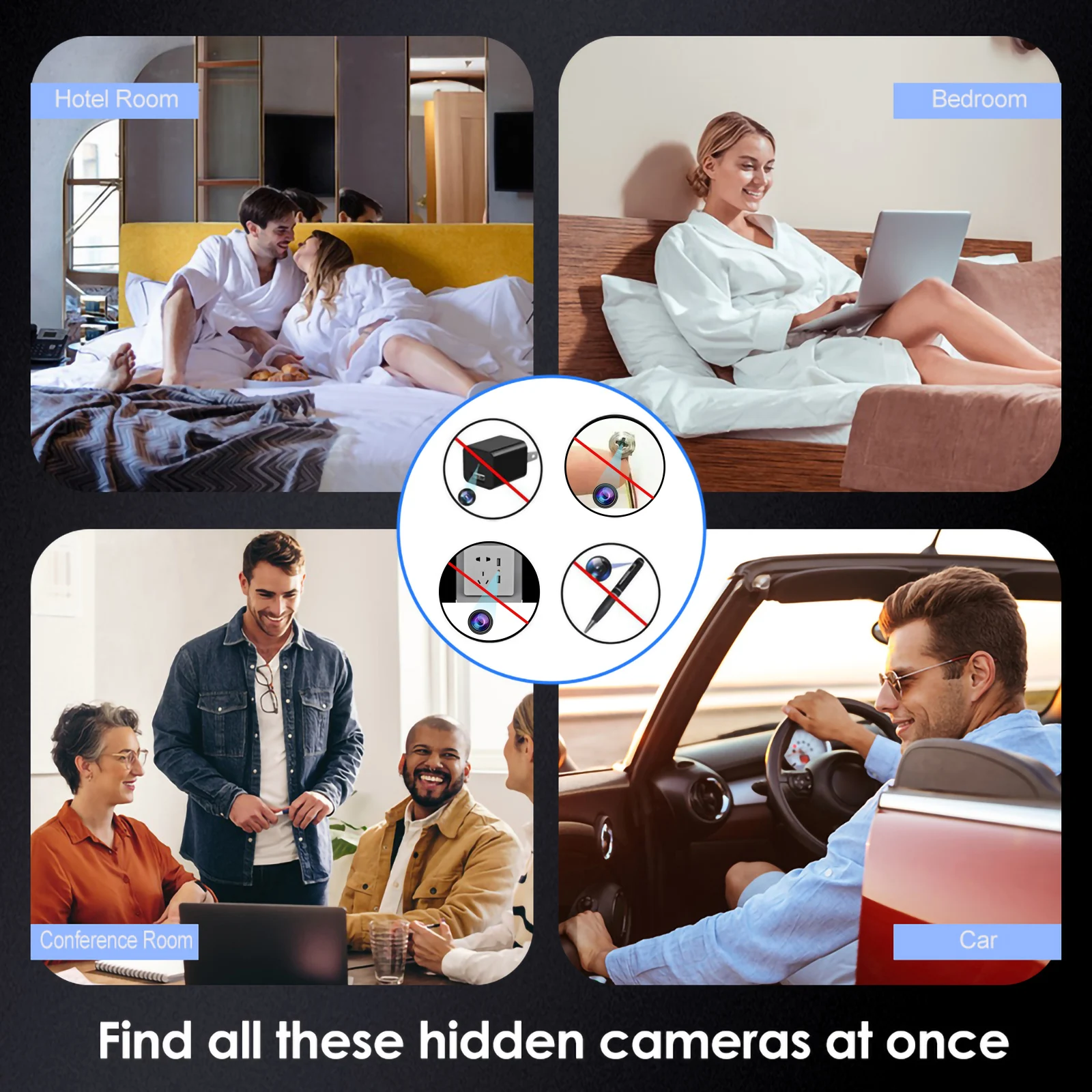 J001 Rilevatori di Telecamere  - Home Security Hidden Cameras recensione e prezzo