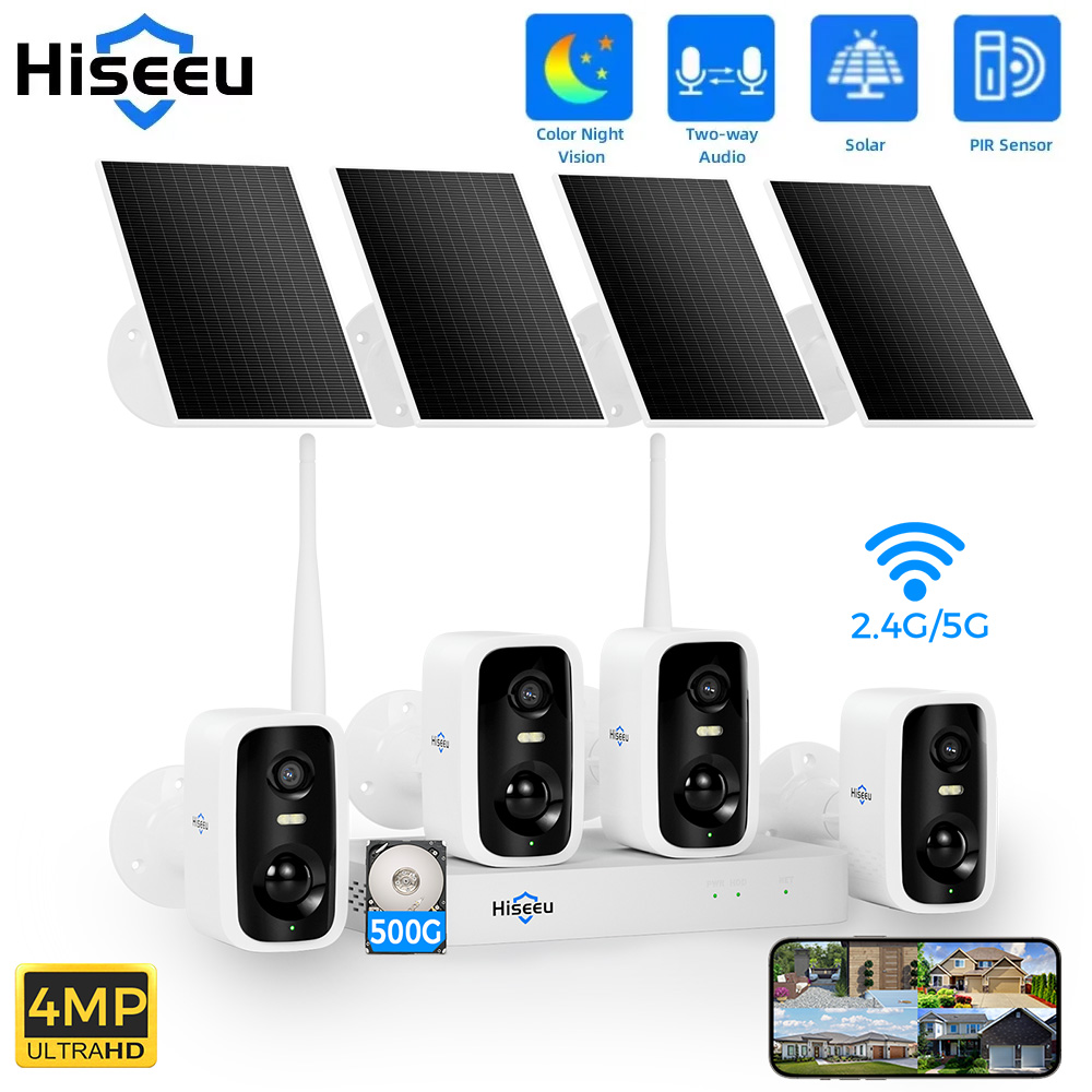 Hiseeu 10CH NVR 4MP WiFi Telec - Nvr Kit 8 Channel recensione e prezzo