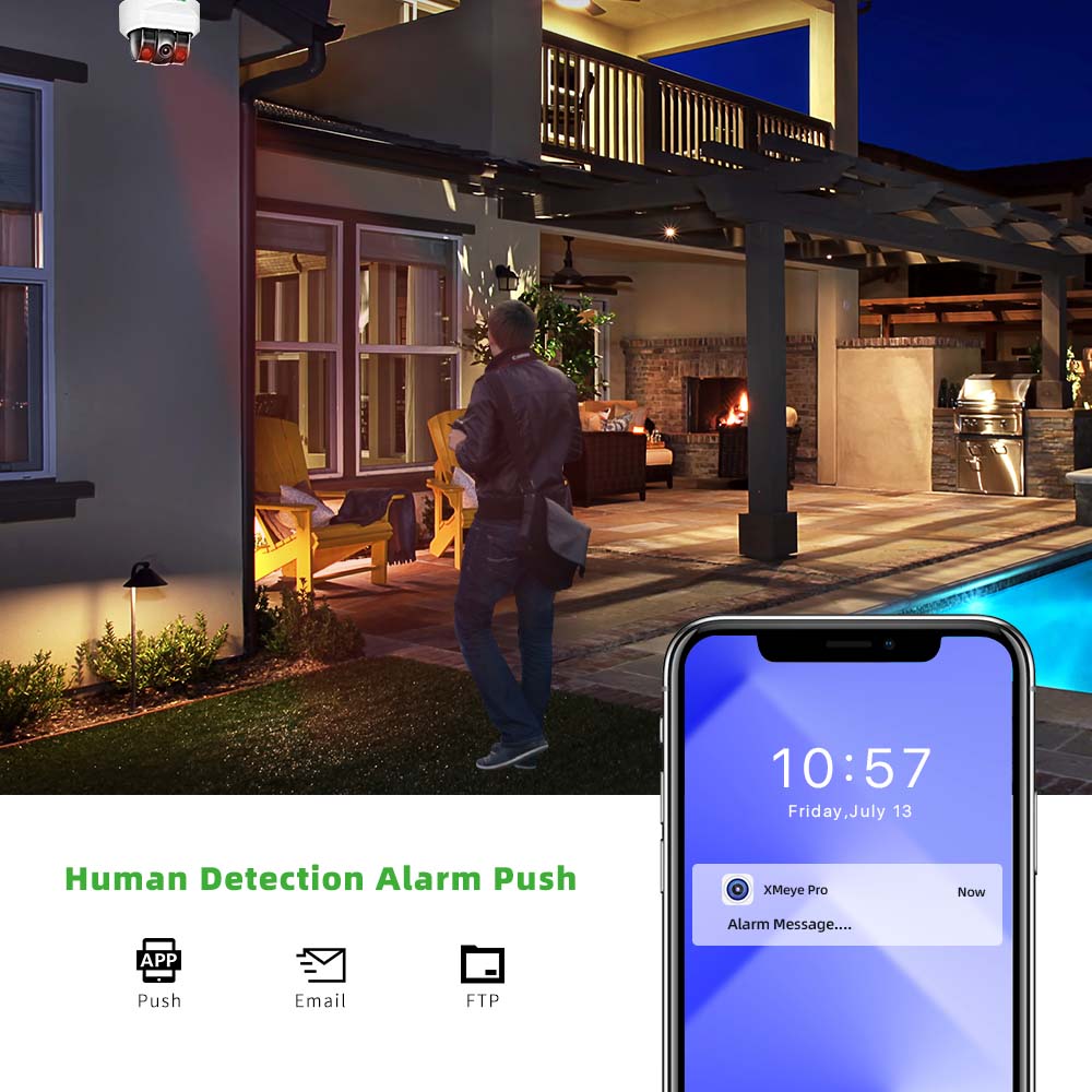 Telecamera IP POE C GC PB 4MP, - Home Security Adt recensione e prezzo