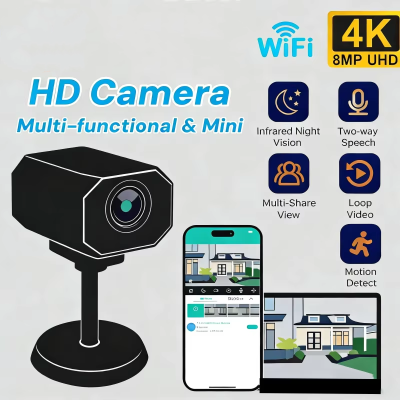 Telecamera di sicurezza WiFi 4 - Home Security Hidden Cameras recensione e prezzo