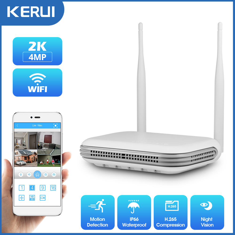 KERUI 2K 4MP Esterna Full HD d - Nvr Kit 8 Channel recensione e prezzo